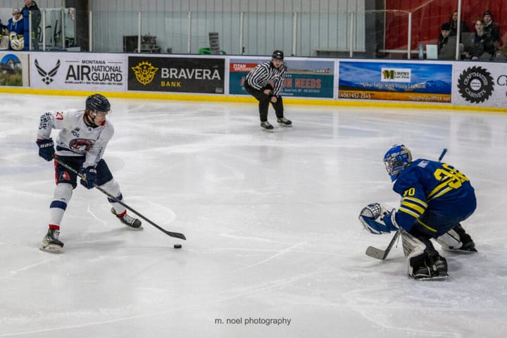 Great Falls Defeats the Frontier Division Leading Hawks, 4-1