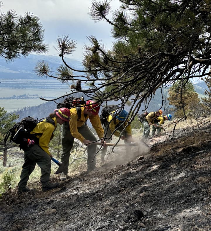 Montana Firewatch Continues with Hilger Valley Fire