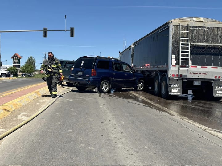 Great Falls Emergency Services Crews Respond to Crash