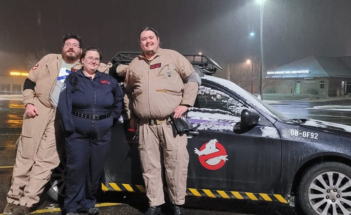 The Great Falls Ghostbusters Asking for Local Support