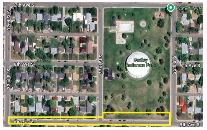 33RD Street Water Tank Draining