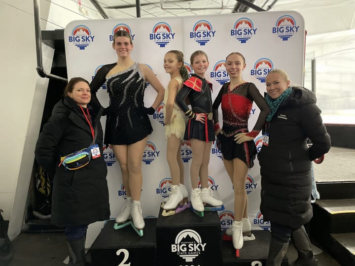 Great Falls Figure Skating Club Shines at Big Sky State Games
