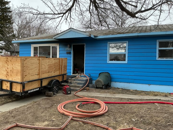 Great Falls Fire Rescue Respond to Fire on Verde Drive