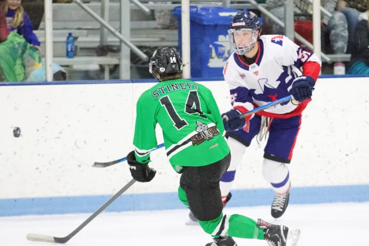 AMERICANS FALL TO THE IRISH ON THE ROAD, 3-1