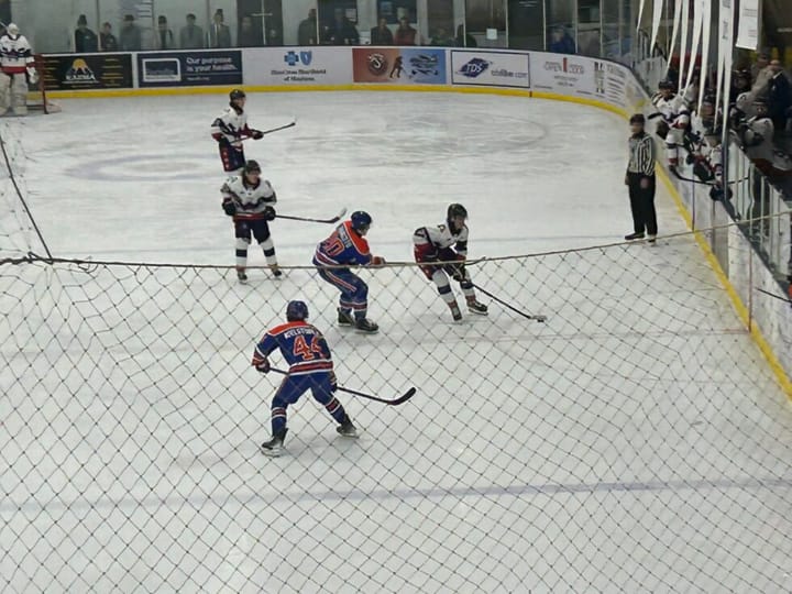 Americans Down the Badlands Sabres, 3-1 in Their First Meeting of the Season