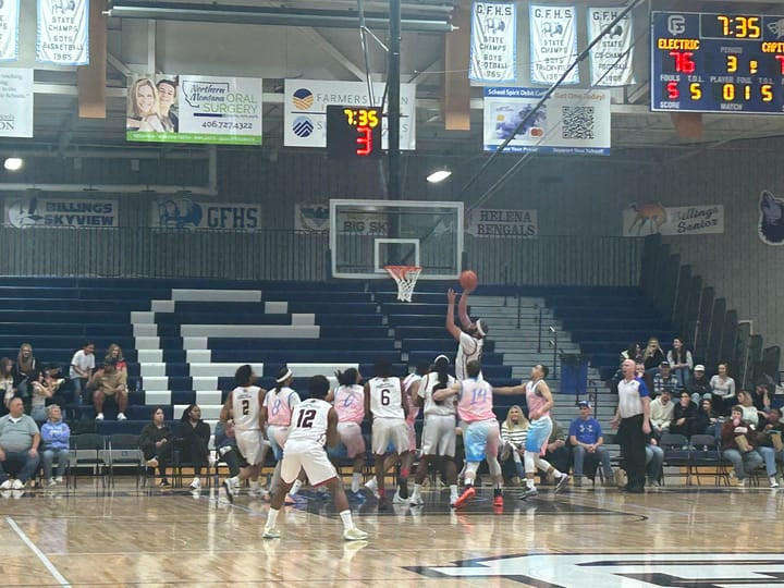 Hexom’s Buzzer-Beating Layup Gives Great Falls Their 13th Win of the Season