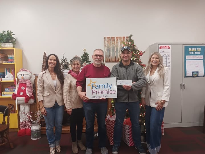 Family Promise of Great Falls Receives Generous Grant From 1,000 in Action