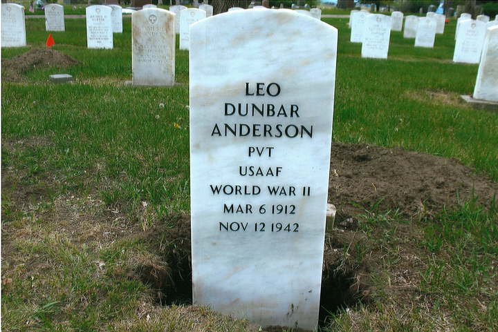 Highland Cemetery History - Leo Dunbar Anderson
