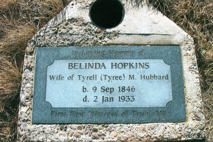 Highland Cemetery History - Belinda Hopkins Hubbard