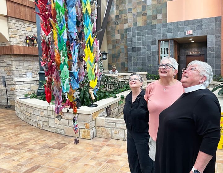 Thousand Origami Cranes Donated to Benefis Sletten Cancer Institute