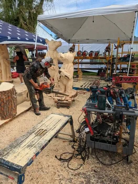 Fourth Annual Sam’s Hope Foundation Benefit Chainsaw Carving Competition